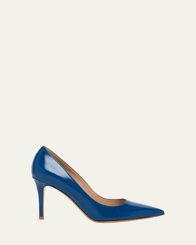 Nuit Leather Stiletto Pumps